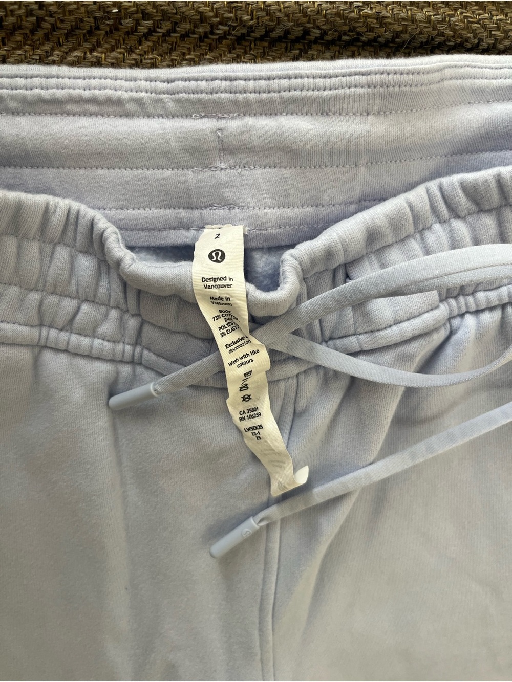 lululemon loungeful straight leg fleece pant - Picture 3 of 5